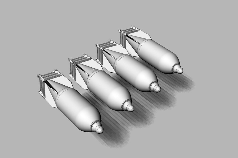 Brengun BRL48149 1:48 Skoda 100kg bomb