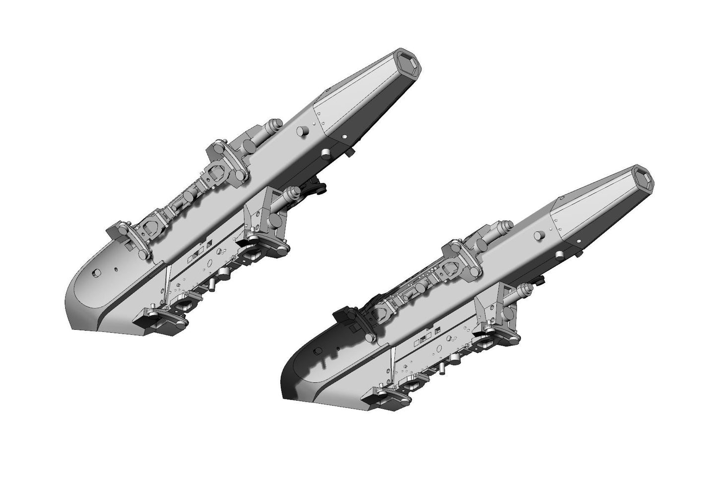 Brengun BRL48164 1:48 TER-9A triple ejector rack for F-16