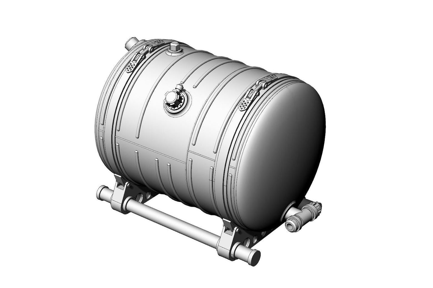 Brengun BRL48167 1:48 Mil Mi-24D internal additional fuel tank