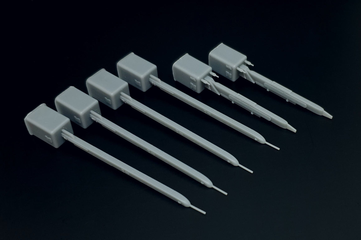 Brengun BRL48175 1:48 LAU-115 + 2x LAU-127 adapters
