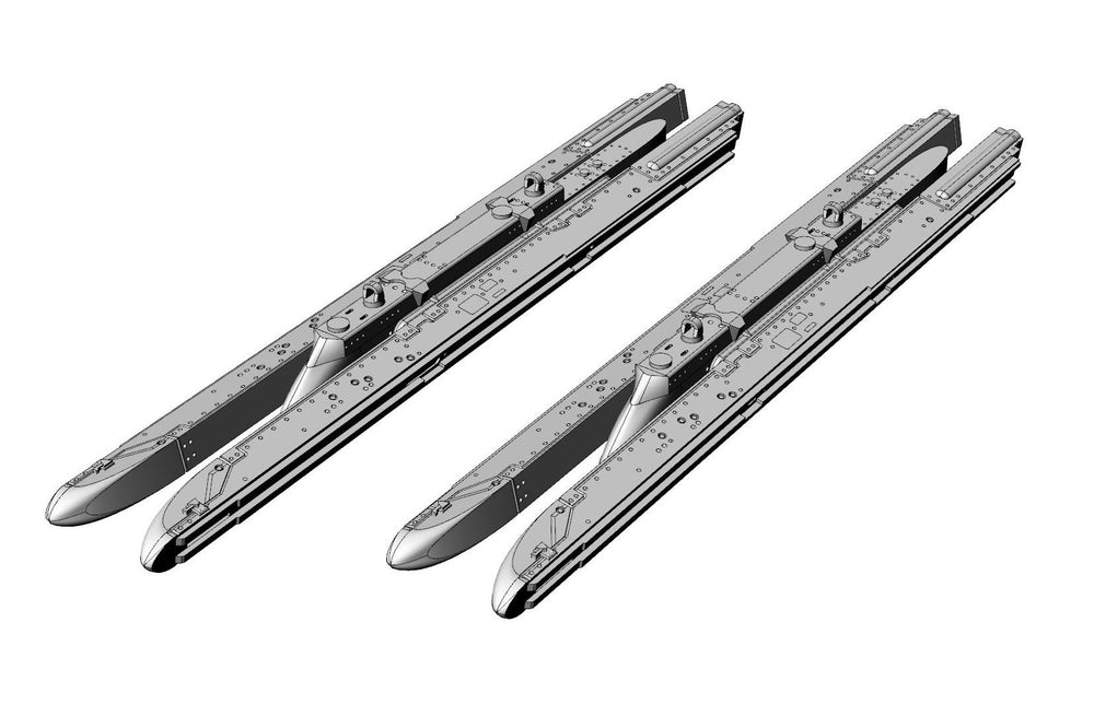 Brengun BRL48175 1:48 LAU-115 + 2x LAU-127 adapters