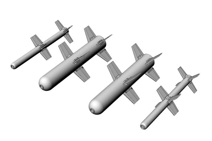Brengun BRL48179 1:48 Bayraktar TB.2 UAV laser guided missiles