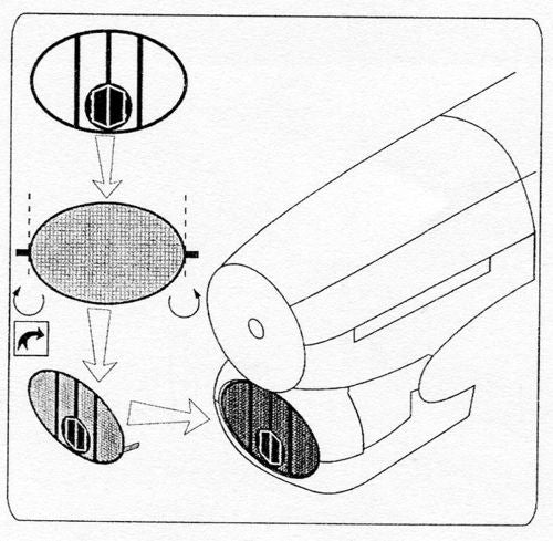 Brengun BRL72018 1:72 Hawker Typhoon Mk.IB Air intake mesh