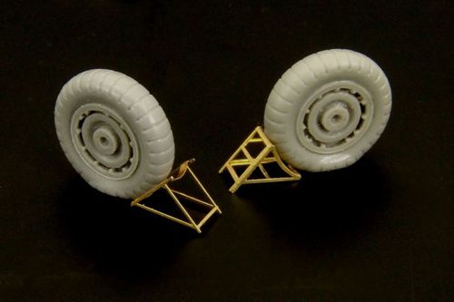 Brengun BRL72024 1:72 Luftwaffe wheel chocks