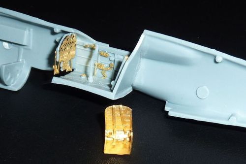 Brengun BRL72041 1:72 Curtiss P-40K cockpit interior