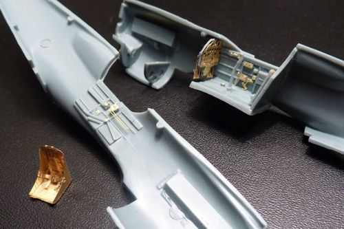 Brengun BRL72041 1:72 Curtiss P-40K cockpit interior