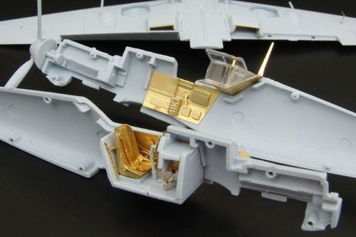 Brengun BRL72044 1:72 Messerschmitt Bf-109E-4 cockpit details