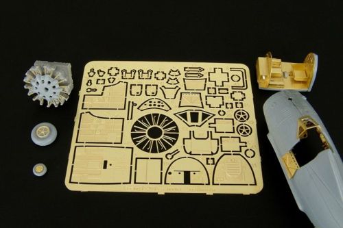 Brengun BRL72061 1:72 Boeing P-26A Peashooter--- PE parts