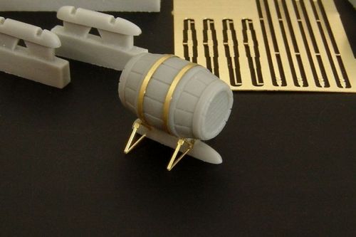Brengun BRL72063 1:72 Beer Barrel Supermarine Spitfire Mk.IX Parts
