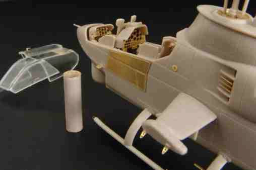 Brengun BRL72066 1:72 Bell AH-1G Huey Cobra cockpit details