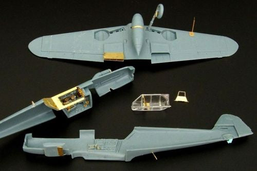 Brengun BRL72070 1:72 Messerschmitt Bf-109G -family -- PE parts