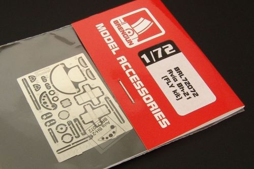 Brengun BRL72072 1:72 Avia BH-21 -- PE parts