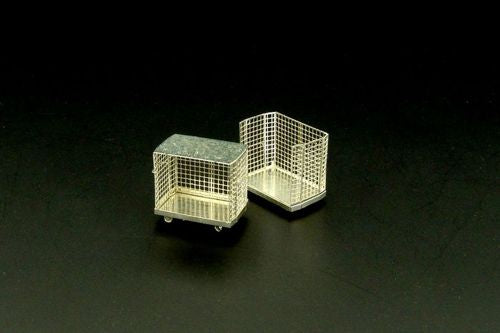 Brengun BRL72085 1:72 Baggage carts----PE set