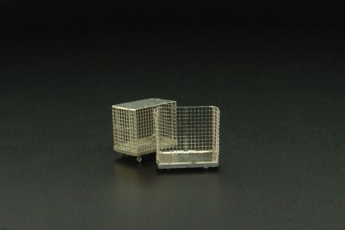 Brengun BRL72085 1:72 Baggage carts----PE set