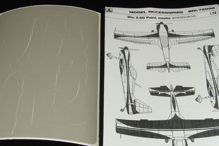Brengun BRL72098 1:72 Zlin Z-50 painting masks
