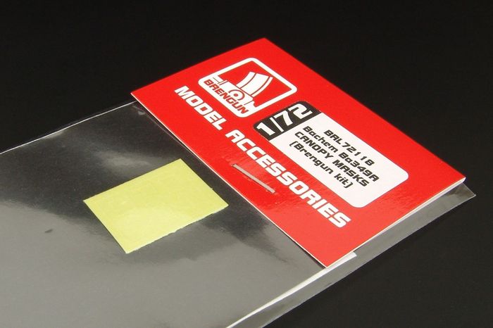 Brengun BRL72118 1:72 Bachem Ba-349A 'Natter' canopy frame paint masks