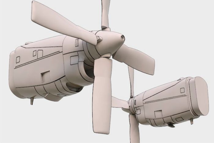 Brengun BRL72154 1:72 Lockheed C-130E/H engine set [C-130H]