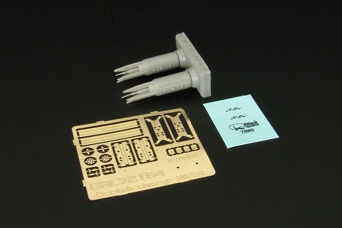 Brengun BRL72164 1:72 Depth Charge Mk.54 x 2