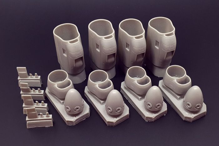 Brengun BRL72170 1:72 Lockheed C-130J Hercules Engine set