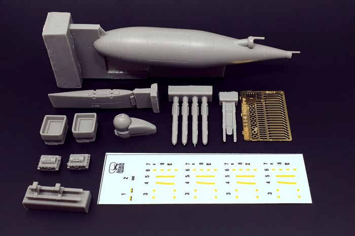 Brengun BRL72172 1:72 Lockheed KC-130J Harvest Hawk resin conversion set