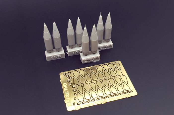Brengun BRL72175 1:72 US bomb 500-lb AN-M64A1
