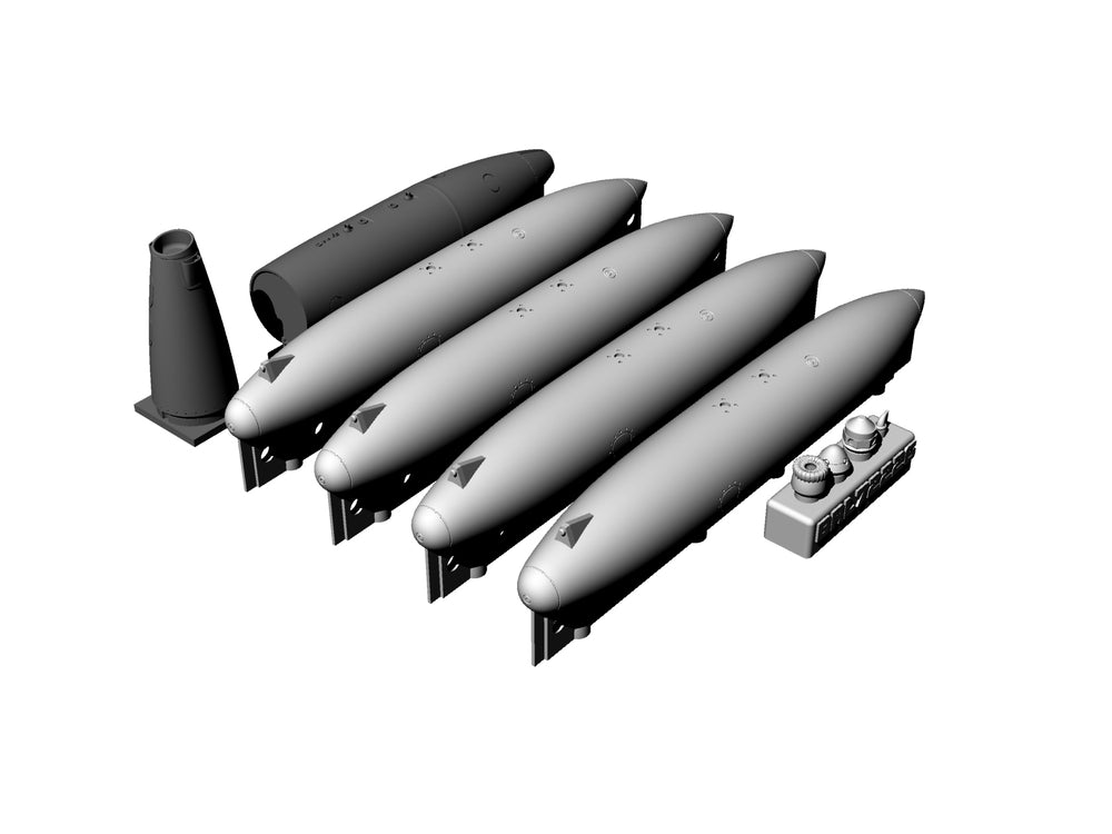Brengun BRL72224 1:72 F/A-18E/F/A-18F Super Hornet tanker Resin conversion set