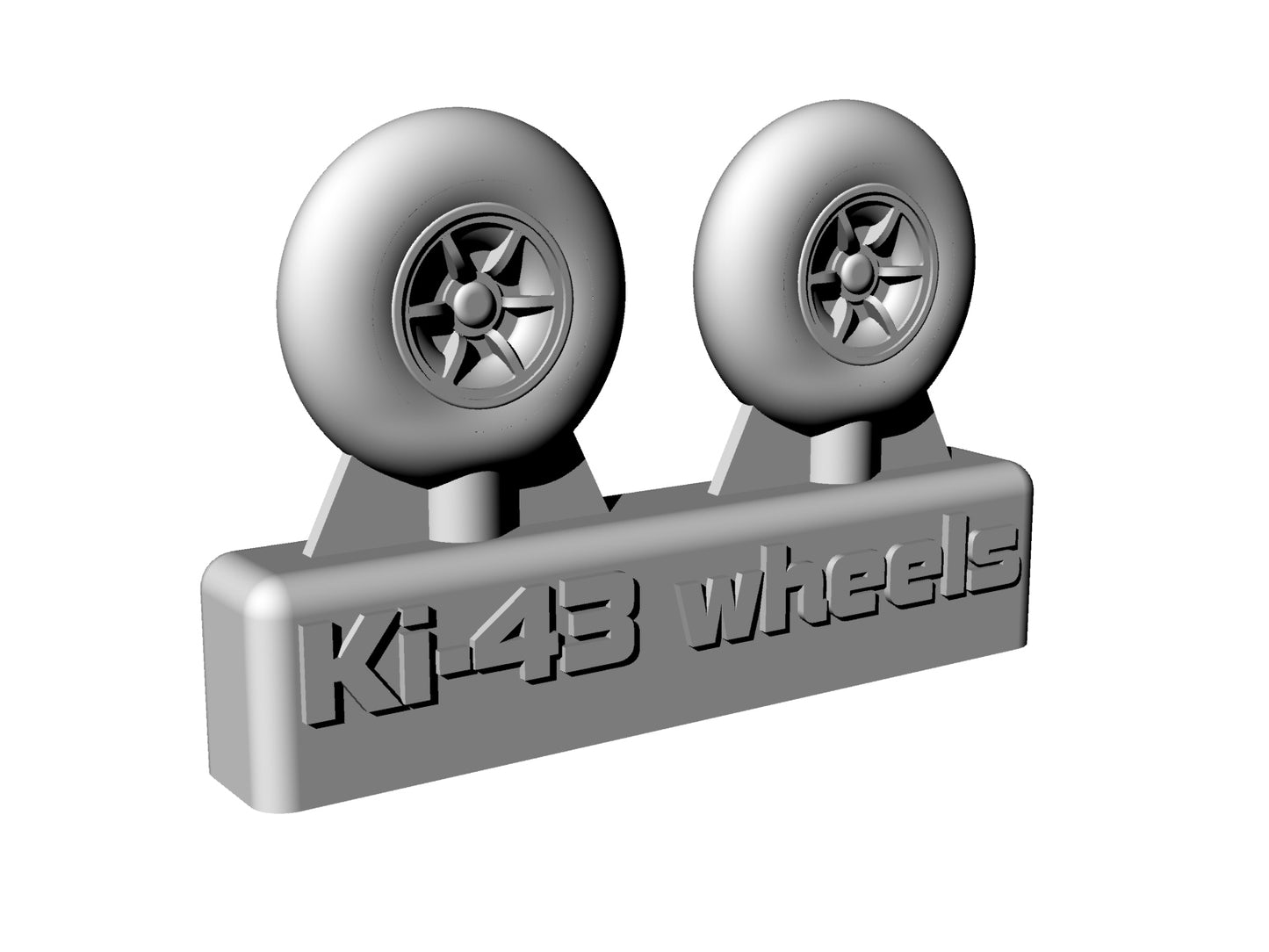 Brengun BRL72226 1:72 Nakajima Ki-43 Wheels