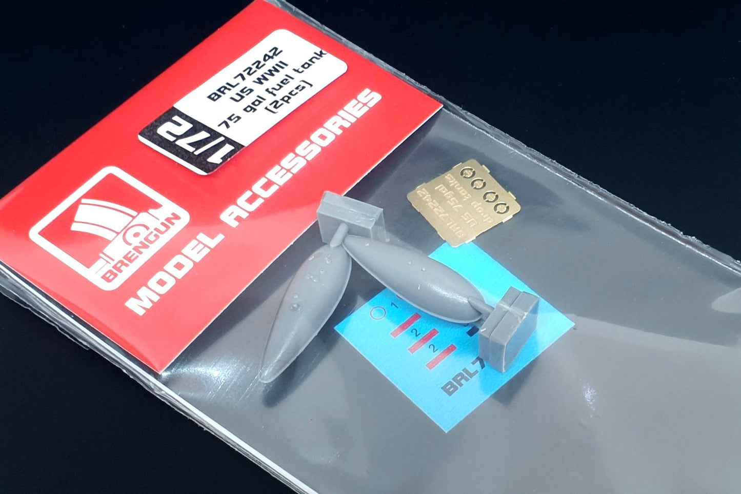 Brengun BRL72242 1:72 US WWII 75 gal fuel tank