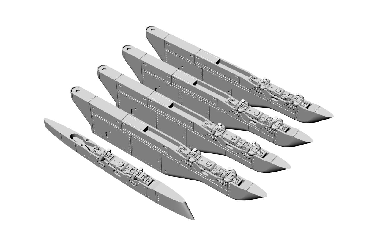 Brengun BRL72256 1:72 McDonnell-Douglas F/A-18 Hornet Pylons