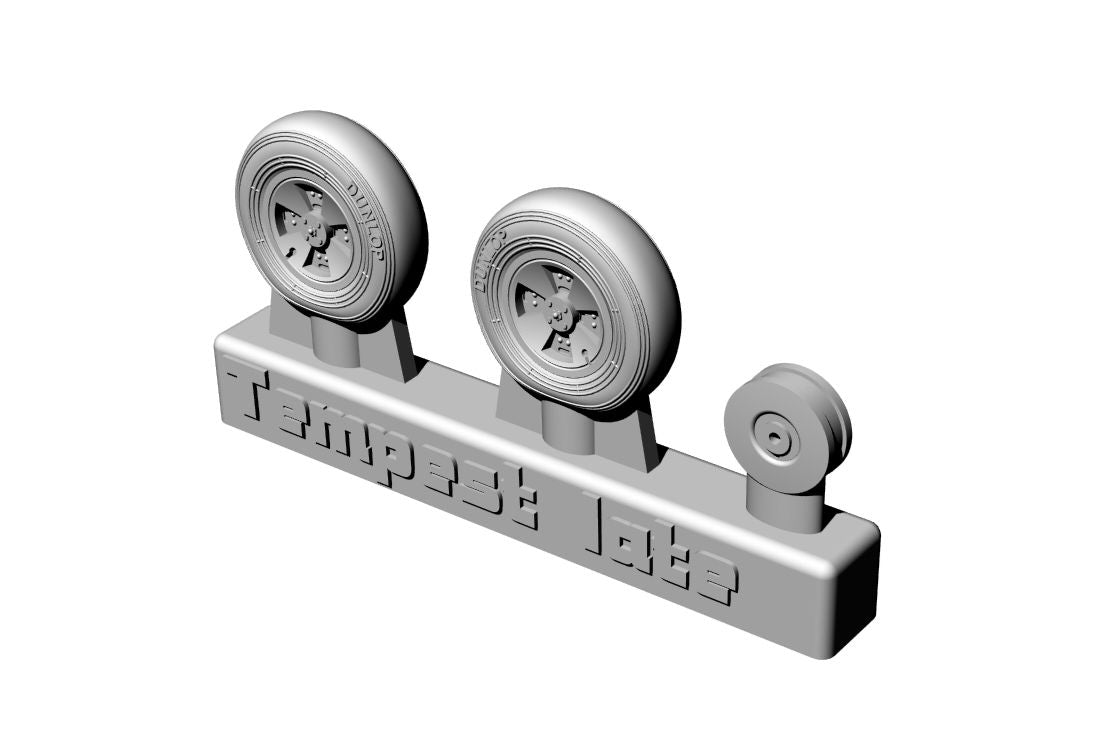 Brengun BRL72261 1:72 Hawker Tempest Mk.V wheels LATE
