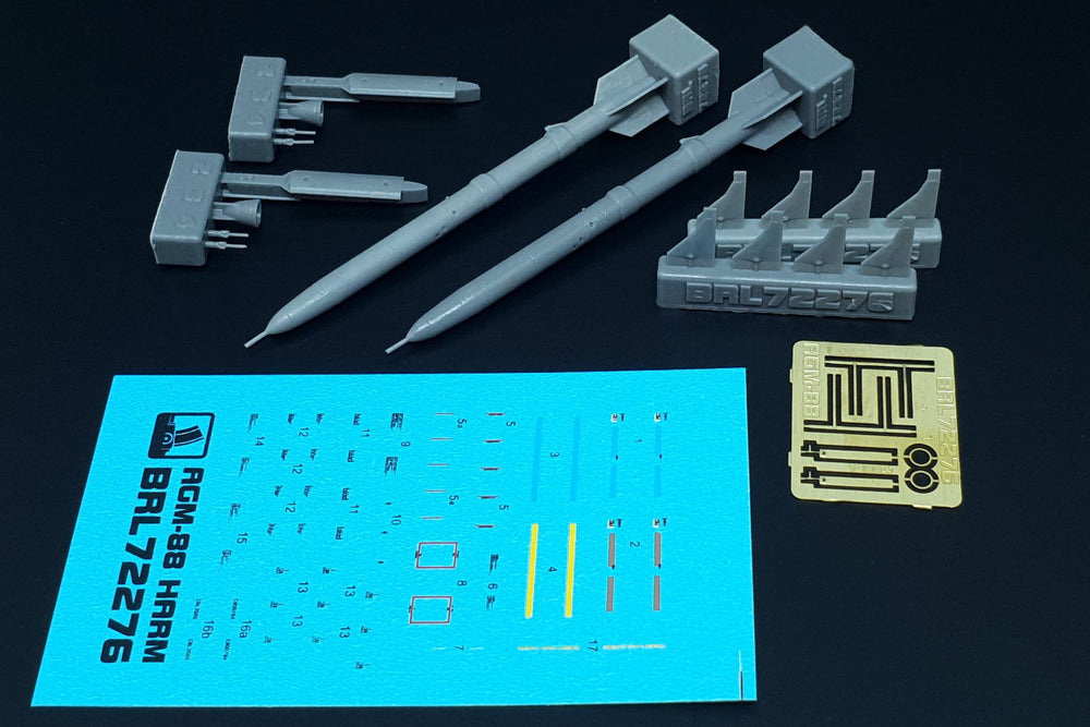 Brengun BRL72276 1:72 AGM-88 Harm