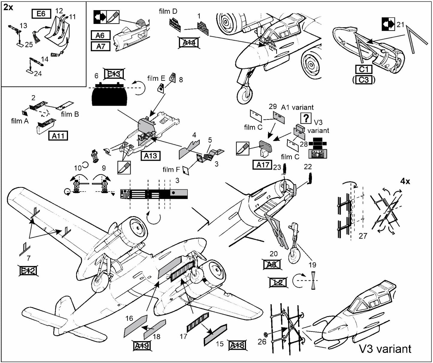 Brengun BRL72277 1:72 Focke-Wulf Ta-154