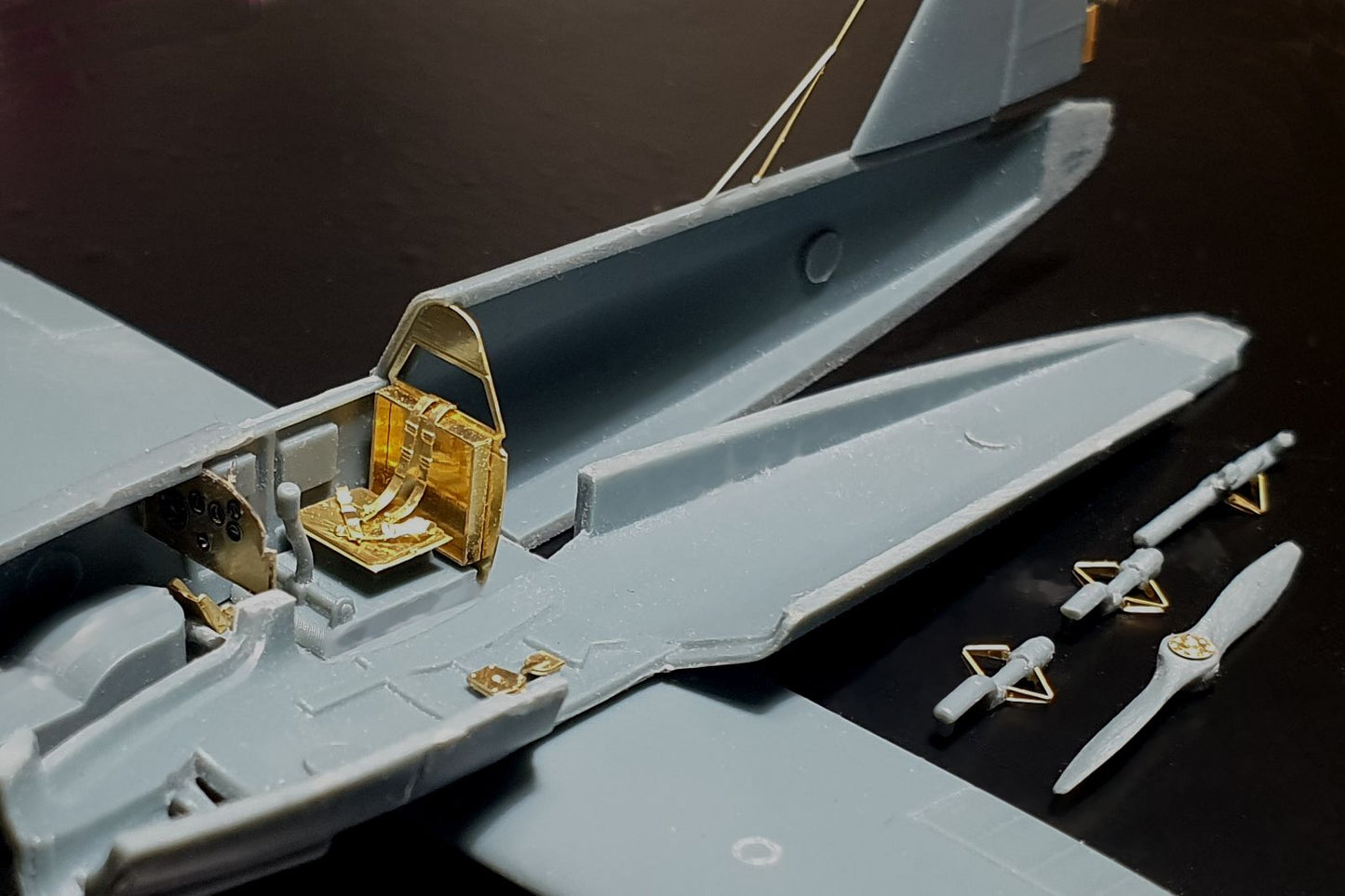 Brengun BRL72288 1:72 Culver PQ-14/TD2C-1 PE set