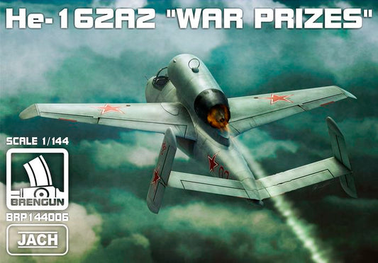 Brengun BRP144006 1:144 Heinkel He-162A-3 captured Soviet aircraft