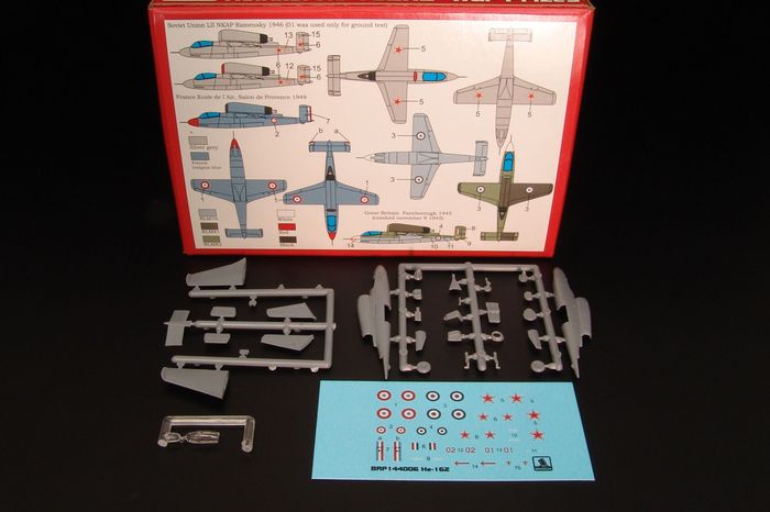 Brengun BRP144006 1:144 Heinkel He-162A-3 captured Soviet aircraft