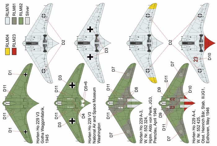 Brengun BRP144007 1:144 Horten Ho-229A