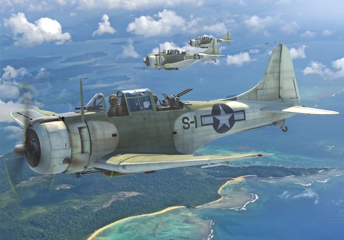 Brengun BRP144018 1:144 Douglas SBD-5 Dauntless 'Atlantic theatre'