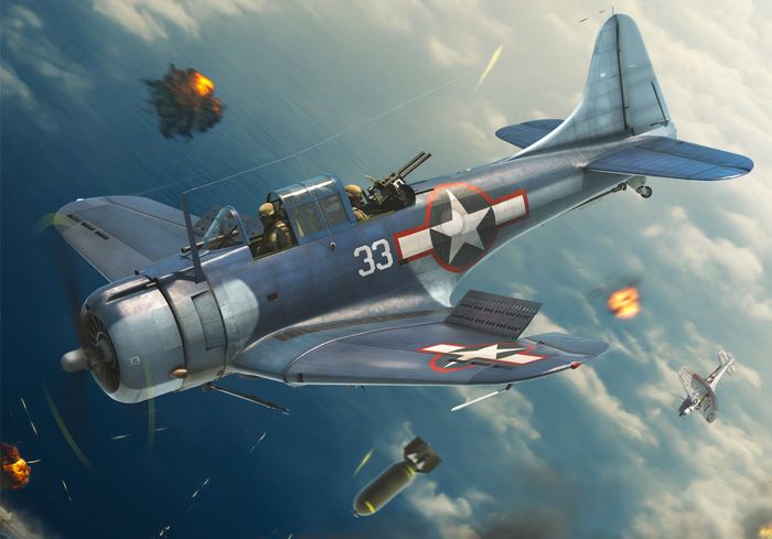 Brengun BRP144019 1:144 Douglas SBD-5 Dauntless 'Pacific theatre'