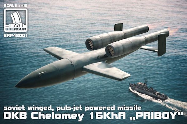 Brengun BRP48001 1:48 OKB Chelomey 16KhA PRIBOY Missile Kit