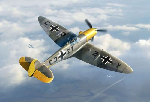 Brengun BRP72010 1:72 Spitfire Mk.Vb MesserSpit DB-605 Kit