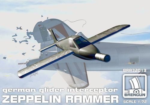 Brengun BRP72013 1:72 Zeppelin rammer Plastic kit with PE parts