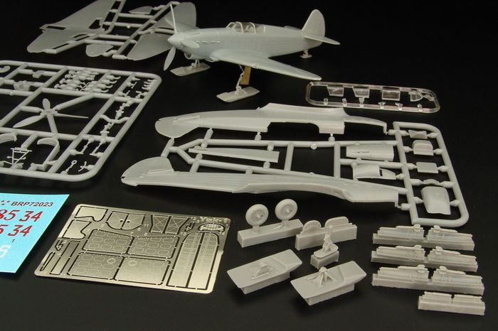 Brengun BRP72023 1:72 Yakovlev Yak-1 winter version on ski's