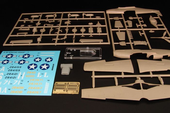Brengun BRP72025 1:72 North-American A-36 Apache Mustang USA markings