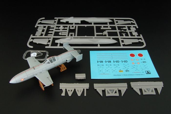 Brengun BRP72034 1:72 Yokosuka MXY-7 Ohka model 22 plastic injection kit