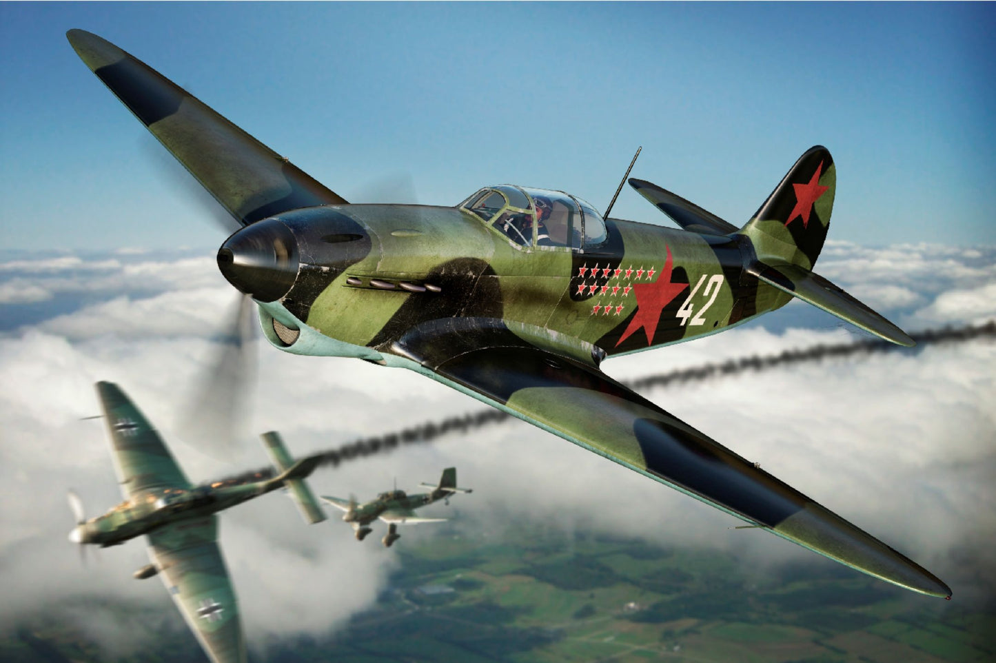 Brengun BRP72038 1:72 Yakovlev Yak-1B
