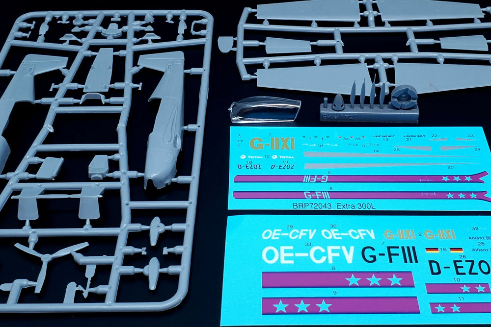 Brengun BRP72043 1:72 Extra EA-300 with 4 blade propeller