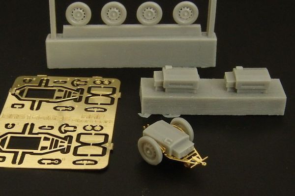 Brengun BRS144026 1:144 RAF WWII start cart PE/resin set