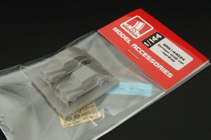 Brengun BRS144034 1:144 German staff car- hardtop