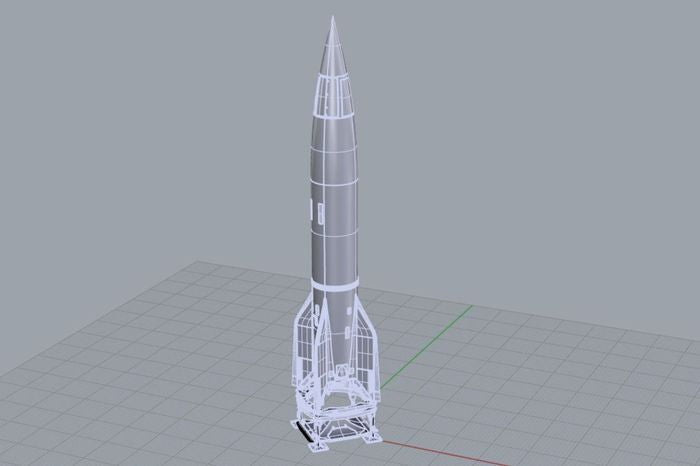 Brengun BRS144035 1:144 German rocket V-2 / A4
