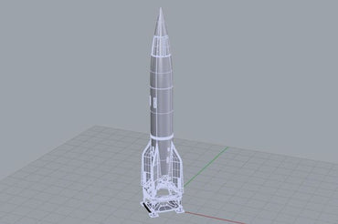 Brengun BRS144035 1:144 German rocket V-2 / A4